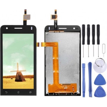 Let op type!! LCD Screen and Digitizer Full Assembly  for Asus Zenfone C(Black)