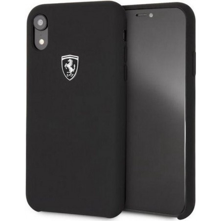 Ferrari Off-Track Silicone Case - Apple iPhone XR (6.1") - Zwart