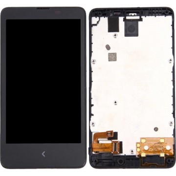 LCD Display + Touch Screen Digitizer Assembly Replacement for Nokia X(Black)