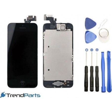 compleet Voorgemonteerd LCD scherm + Tools voor de  iPhone 5 Zwart - AAA+