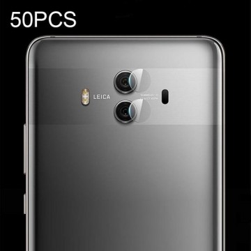 50 STKS Soft Fiber Back Camera Lens Film voor Huawei Mate 10