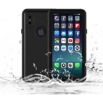GadgetBay Waterproof iPhone X XS case IP68 waterdicht hoesje - Zwart - Tot 2 meter onderwater