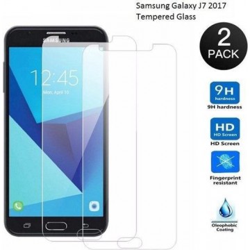 Paxx® 2 pack Screenprotector/Tempered Glass/Glazen voor Samsung Galaxy J7 2017