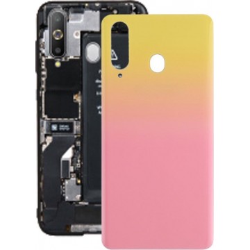 Batterij achterkant voor Galaxy A8s (roze)