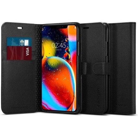 Spigen Wallet S Apple iPhone 11 Pro Hoesje - Zwart