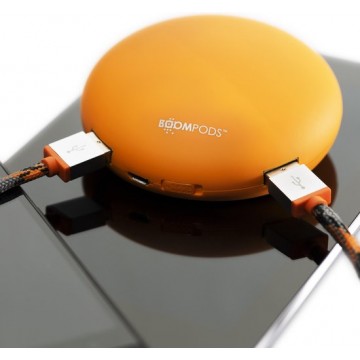 Boompods Maxpod Powerbank Draagbare Oplader 5200mAh Oranje
