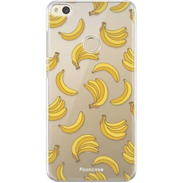 FOONCASE Huawei P8 Lite 2017 hoesje TPU Soft Case - Back Cover - Bananas / Banaan / Bananen