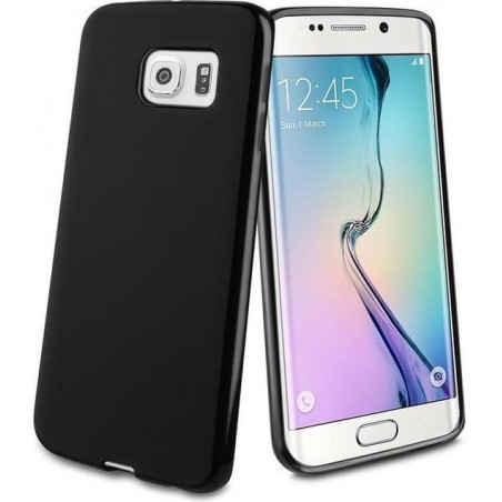 EmpX.nl Samsung Galaxy S6 Edge TPU Zwart Back cover