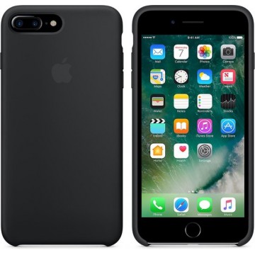 Apple Siliconen Back Cover voor iPhone 7 Plus / iPhone 8 Plus - Zwart