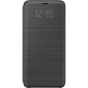 Samsung LED view cover - zwart - voor Samsung Galaxy S9 (SM-G960)