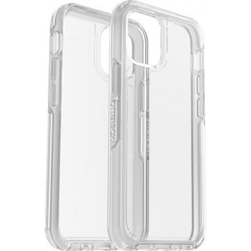 OtterBox symmetry clear case + AlphaGlass voor iPhone 12 mini - Transparant