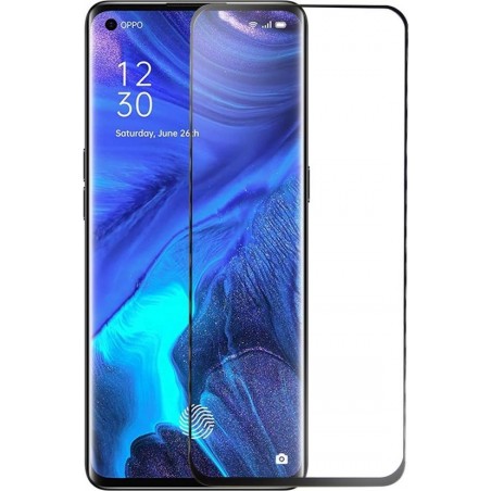 MMOBIEL Glazen Screenprotector voor Oppo Reno4 5G / 4G 6.4 inch 2020 - Tempered Gehard Glas - Inclusief Cleaning Set