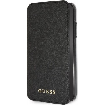 Guess Iridescent Book Case - Apple iPhone XR (6.1") - Zwart