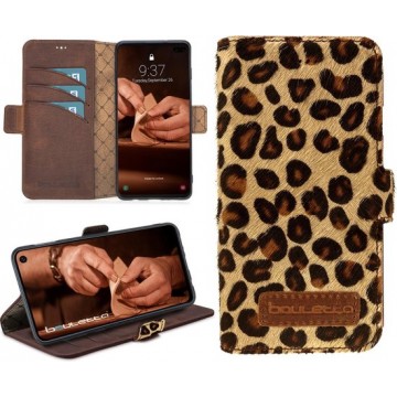 Bouletta - Samsung Galaxy S10 Plus - BookCase hoesje - Furry Leopard