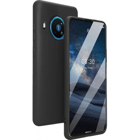 Nokia 8.3 silicone hoesje zwart