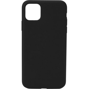 iPhone 12 Mini Hoesje Zwart - iPhone 12 Mini Case Siliconen Backcover Case - Apple iPhone 12 Mini Case Back Cover