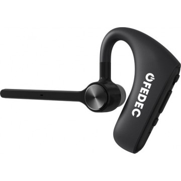 FEDEC Bluetooth Headset K10E - Perfect voor Telefoon/Bellen - HD Voice/Noise cancelling