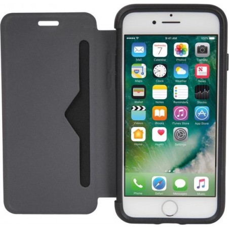 OtterBox Symmetry Etui Folio Booktype iPhone SE (2020) / 8 / 7 hoesje - Zwart