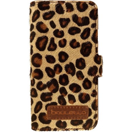 Bouletta - Samsung Galaxy S10 leder hoesje BookCase (Furry Leopard)