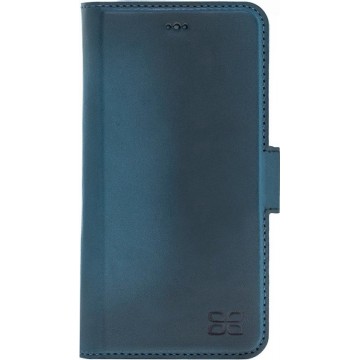 Bouletta - Samsung Galaxy S10e hoes - Leer WalletCase (Dark Blue)