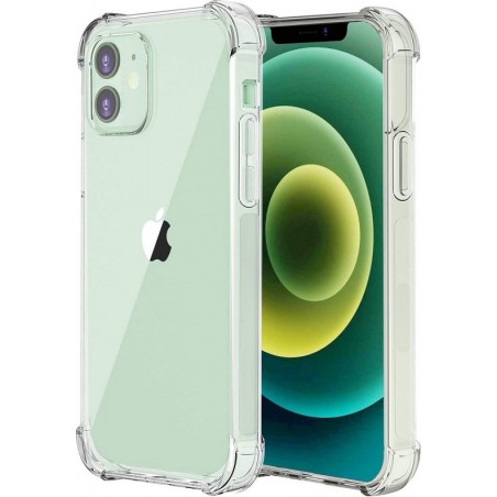 iPhone 12 - Schokabsorptie Hoesje - Transparant