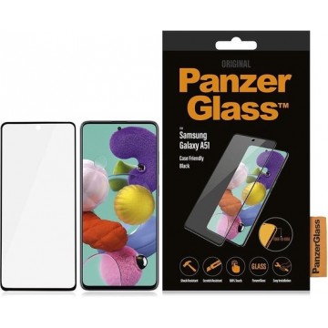 PanzerGlass Screen protector voor Samsung Galaxy A51 - Zwart