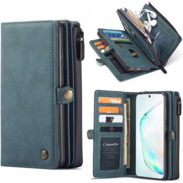 CaseMe Premium Wallet Case Hoesje Samsung Galaxy S20 - Blauw