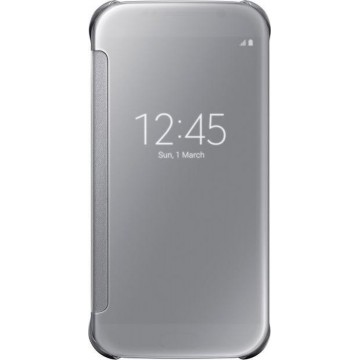 Samsung Clear View Cover Galaxy S6 - Zilver