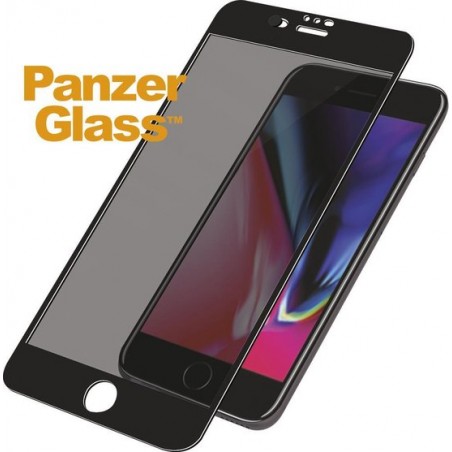 PanzerGlass CamSlider™ Privacy Screenprotector voor iPhone 8 Plus / 7 Plus / 6(s) Plus - Zwart