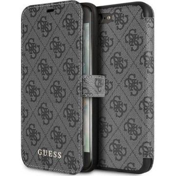 Guess 4G Book Case - Apple iPhone 8 Plus (5.5") - Grijs