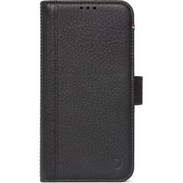 DECODED Wallet Case iPhone Xs / X, Book Case met magneetsluiting, Schokbestendig, hoes voor iPhone X [ Zwart ]
