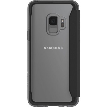 Griffin Survivor Clear Wallet Booktype hoesje voor Samsung Galaxy S9 - Zwart