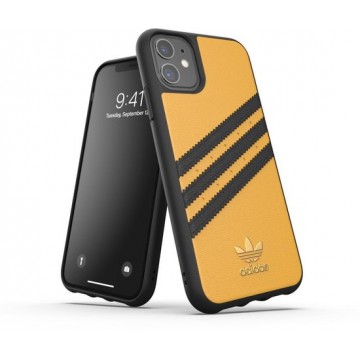 adidas OR Moulded Case PU SS20 for iPhone 11 collegiate gold/black