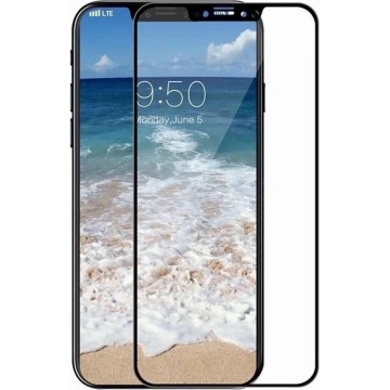 iPhone 7 en 8 Screenprotector Gehard Glas - Zwart
