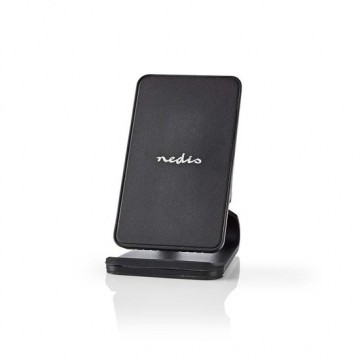 Nedis standaard met Fast Charging draadloze lader met Qi Wireless Charging technologie - 2A/10W / zwart