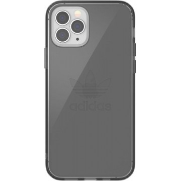 Protective Clear Backcover voor de iPhone 12, iPhone 12 Pro - Smokey Black