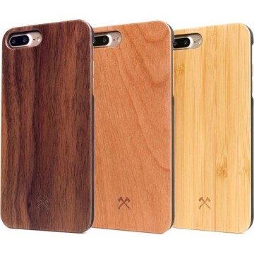 iPhone 8 Plus/7 Plus hoesje - Woodcessories - Bamboo - Hout
