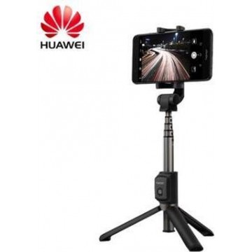 Huawei Honor AF15 Selfie Stick - Originele Huawei Honor AF15 Selfie Stick Statief- Bluetooth 3.0 - Draagbare Monopod Zwart