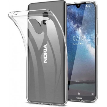 Nokia 1.3 silicone hoesje transparant