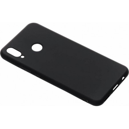 Color Backcover Huawei P Smart Plus hoesje - Zwart