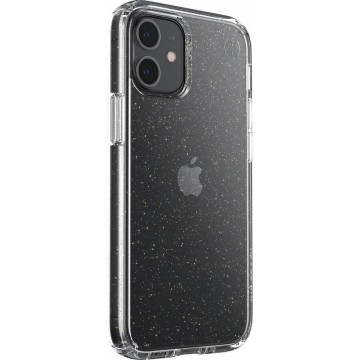 Speck Presidio Perfect Clear Glitter Apple iPhone 12 Mini Clear/Gold - with Microban
