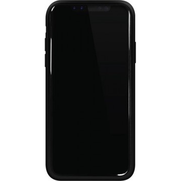 Black Rock Real Carbon Backcover iPhone X / Xs hoesje - Zwart