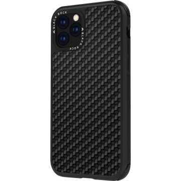Black Rock Cover Robust Real Carbon iPhone 11 Pro zwart
