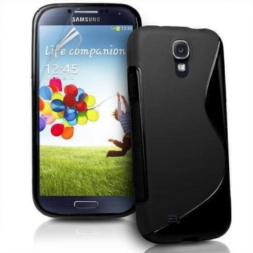 Comutter Silicone case hoesje Samsung Galaxy S4 i9500 i9505 zwart
