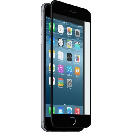 AVANCA Beschermglas iPhone 6 Plus Zwart - Screen Protector - Tempered Glass - Gehard Glas - Ultra Dun - Protectie glas