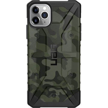 UAG Pathfinder Backcover iPhone 11 Pro Max hoesje - Forest Camo Black