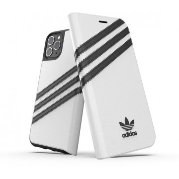 adidas OR Booklet Case PU FW19/SS21 for iPhone 11 Pro white/black