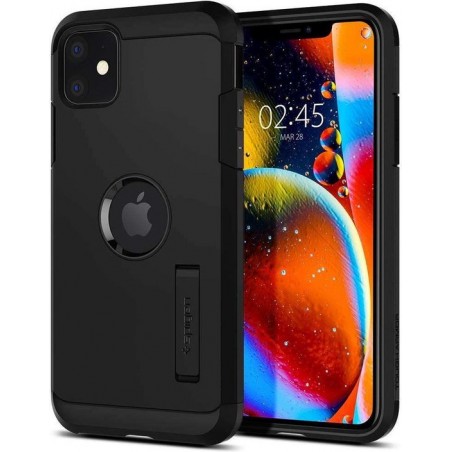 Spigen Tough Armor Apple iPhone 11 Hoesje - Zwart