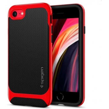 Spigen Neo Hybrid Apple iPhone SE 2020 Hoesje - Dante Red