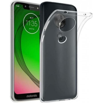 Motorola Moto G7 en G7 Plus - Silicone Hoesje - Transparant